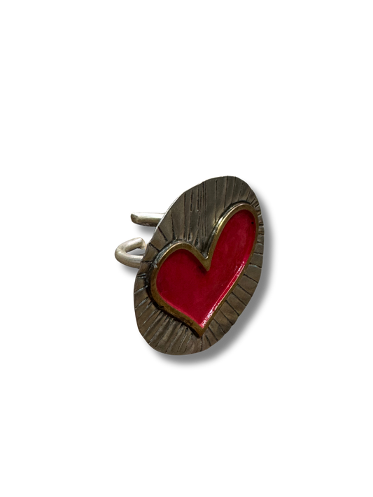 Big Heart Ring by Uva RBLD