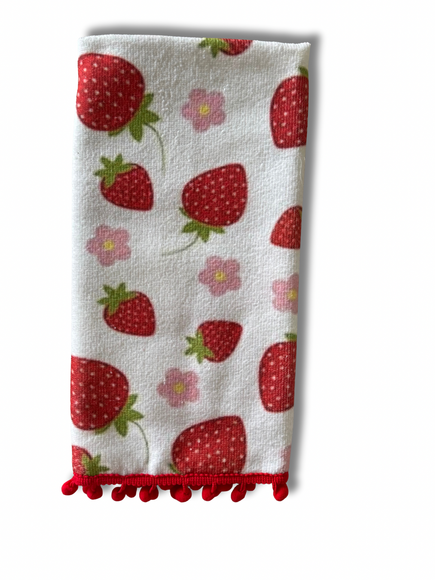 Berry Red Kitchen Towel
