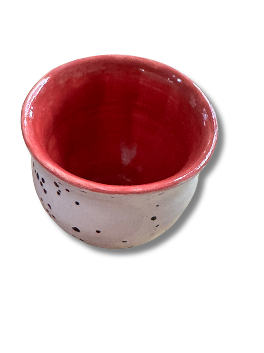 B&W Ceramic Mini Planter