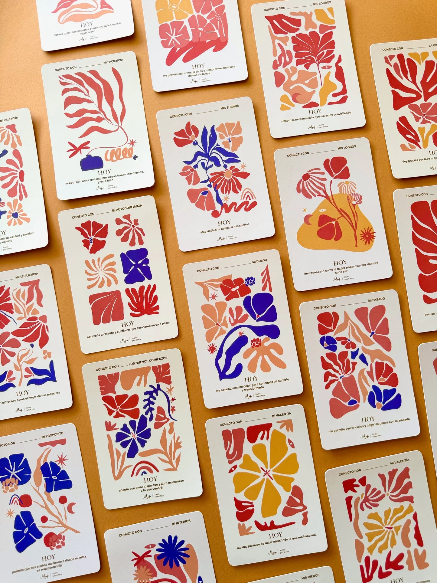 HOY Tu felicidad empieza aquí y ahora - Cartas de Afirmaciones