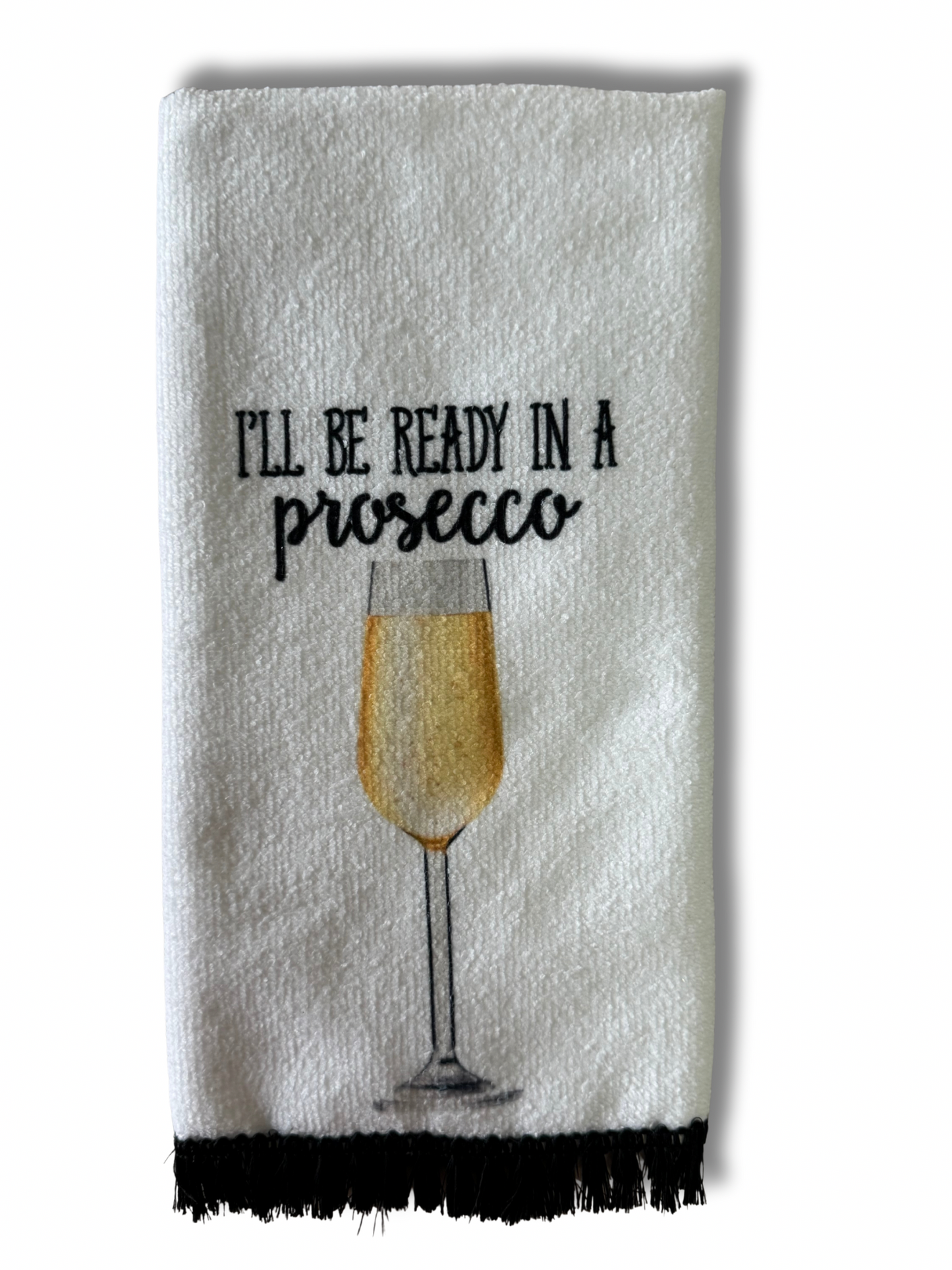In a Prosecco Kitchen Towel