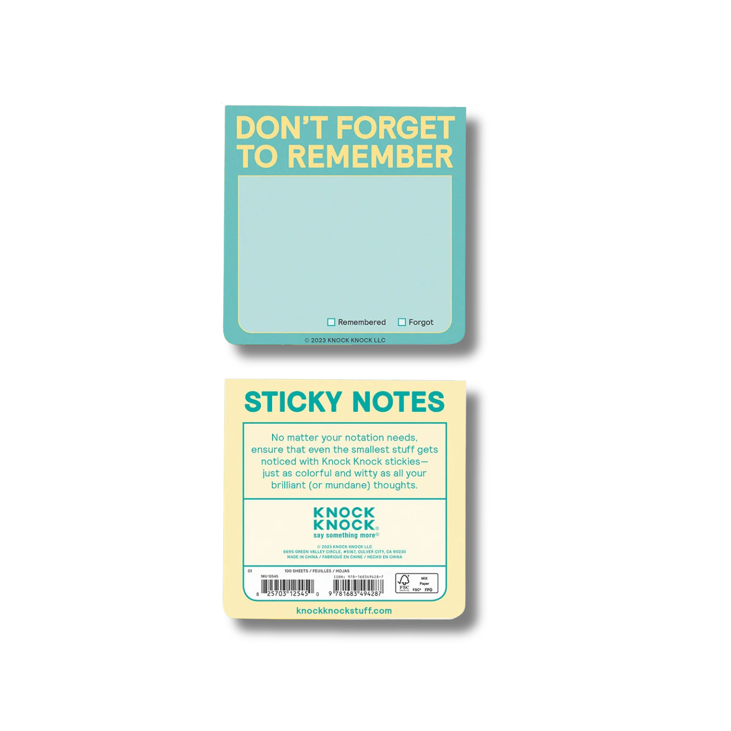 Remember Sticky Notes