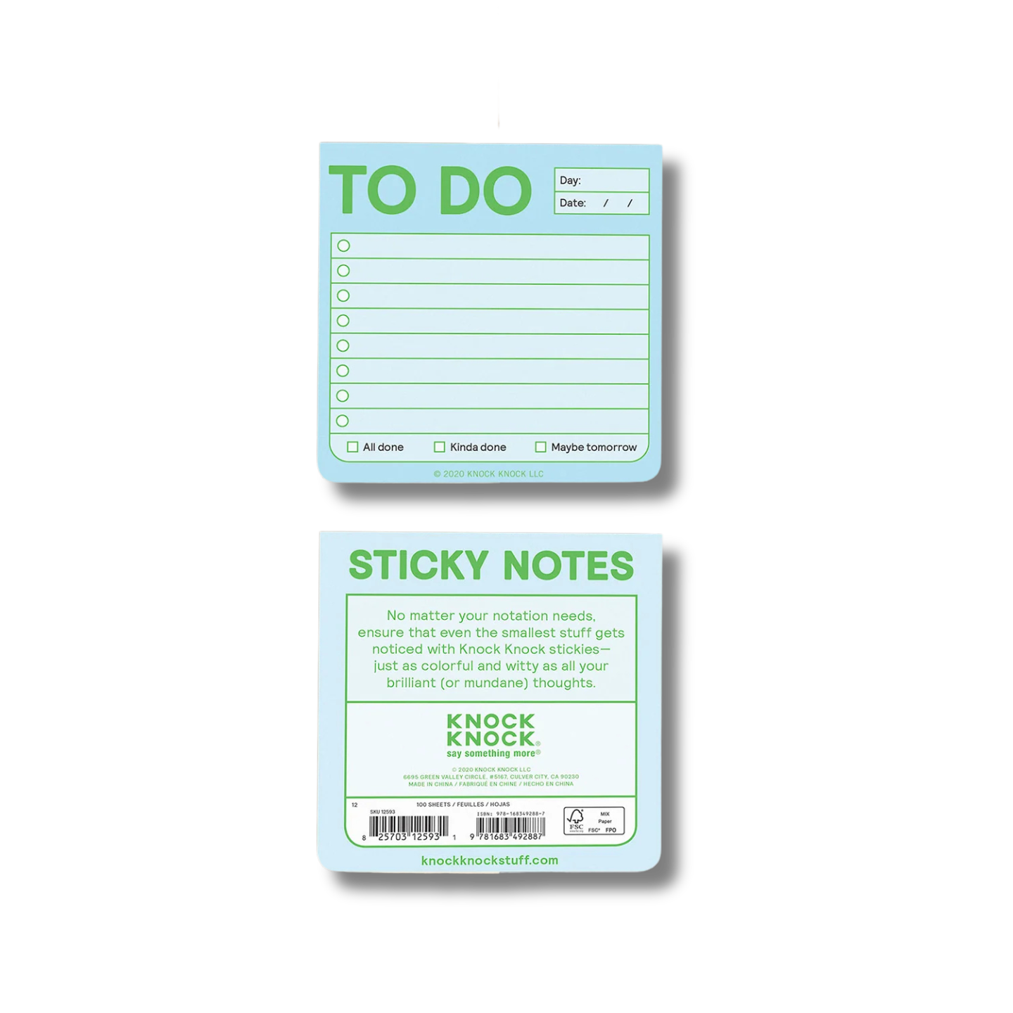 To Do Sticky Notes