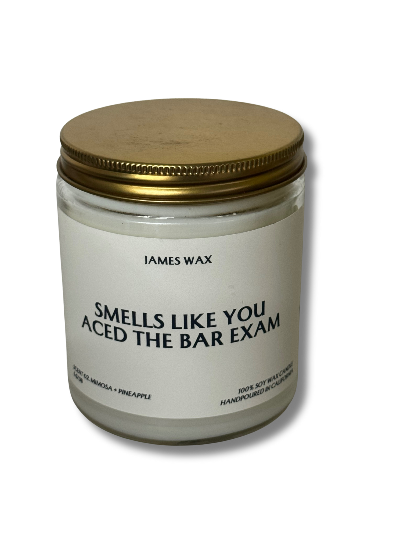 Aced the Bar Exam Candle