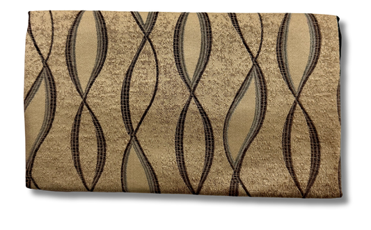 Artisan handbag - Golden & brown