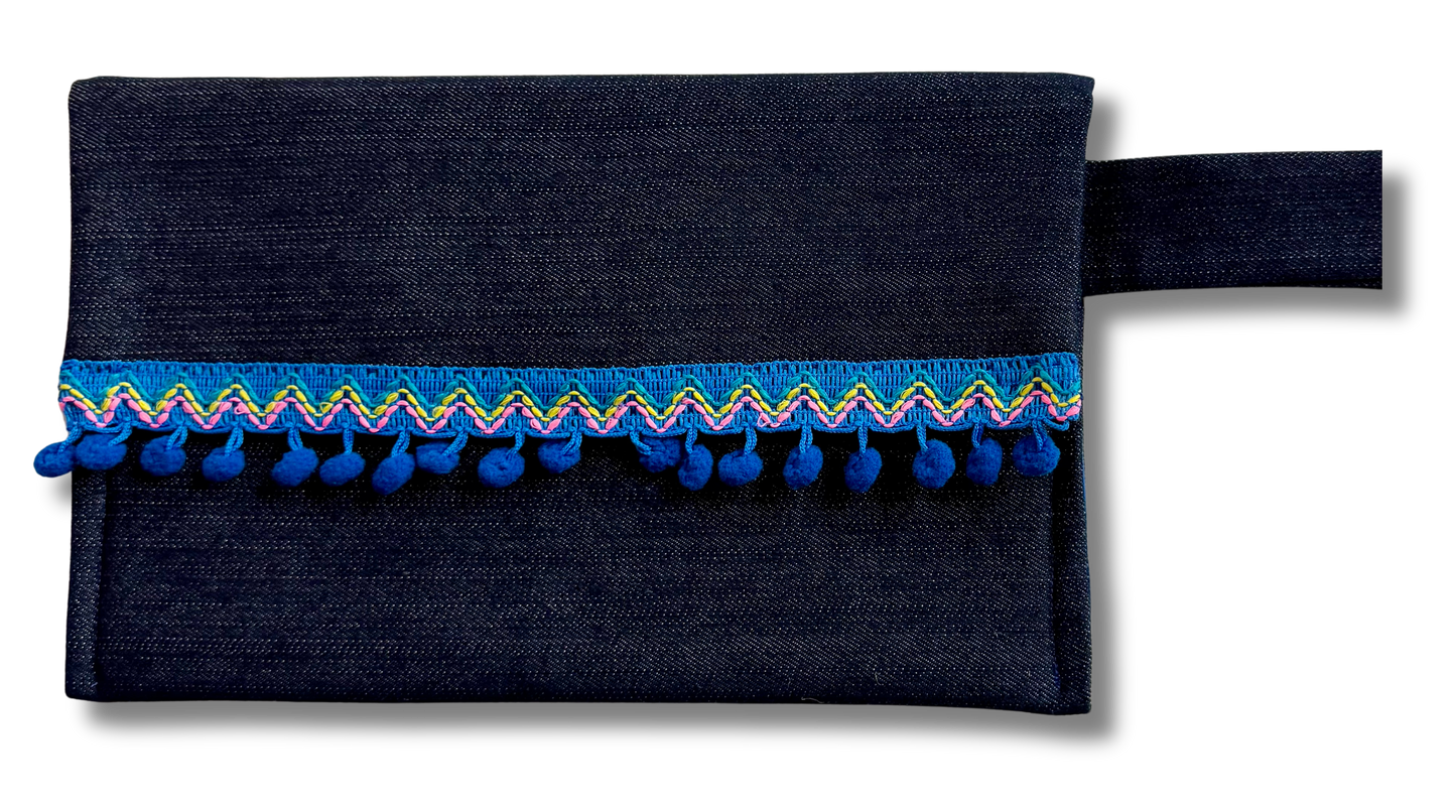 Artisan handbag - Denim