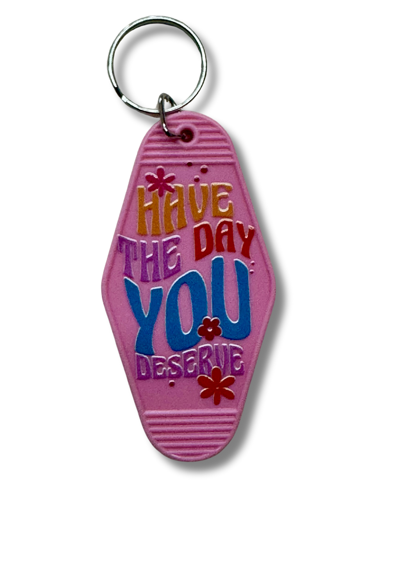 Happy day Keychain - Pink