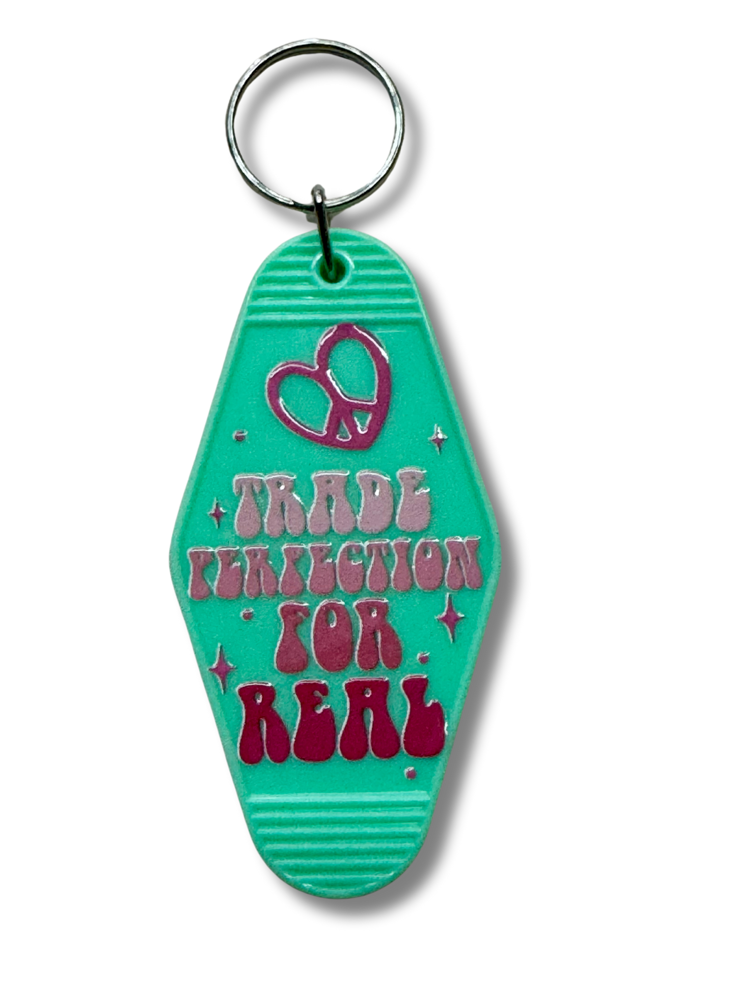 Real Perfection Keychain