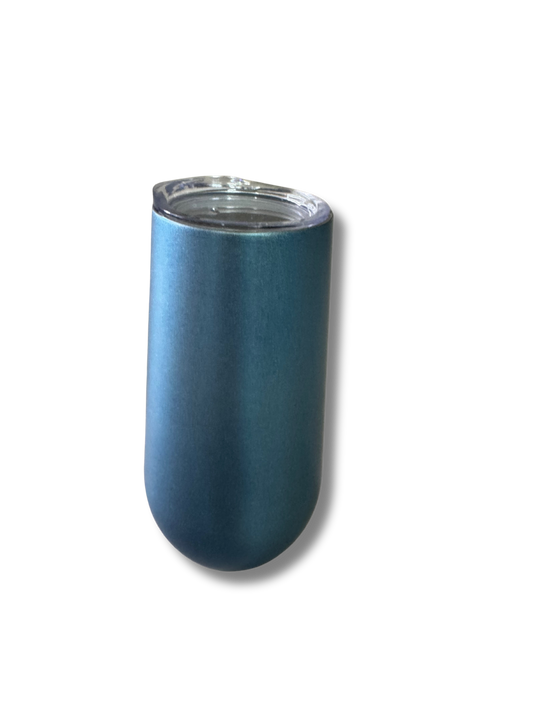 Blue Bubbly Insulated Cup