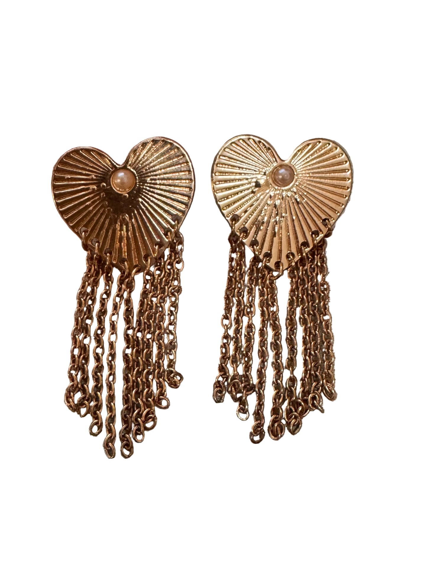 Chained Hearts Earrings