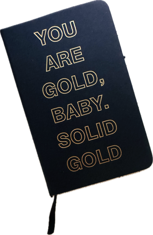 GOLD BABY mini notebook
