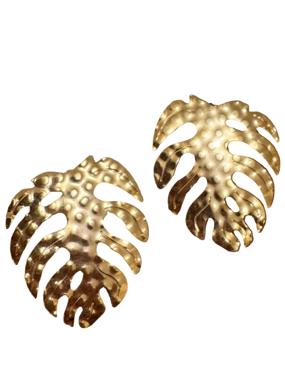 Monstera Earrings