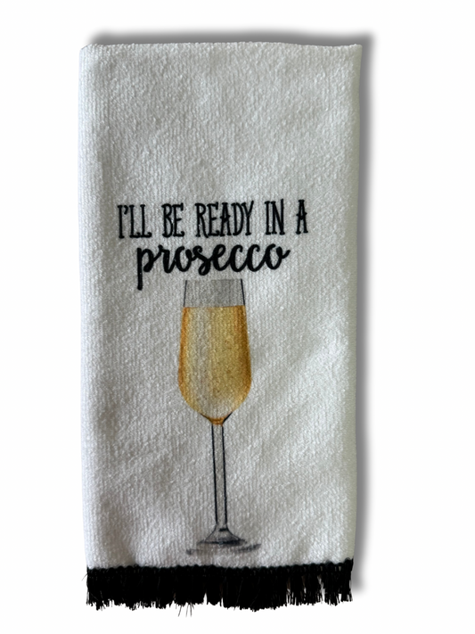 In a Prosecco  Kitchen Towel