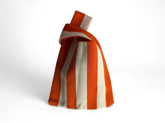 Stripped Mini Bag - Orange