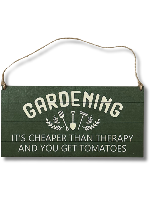 Little gardening Sign