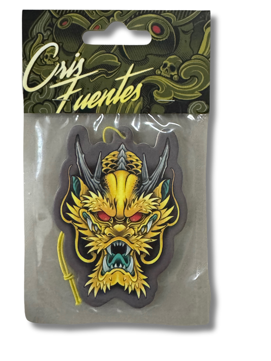 Cris Fuentes Art Car Freshener - Lemongrass Scent