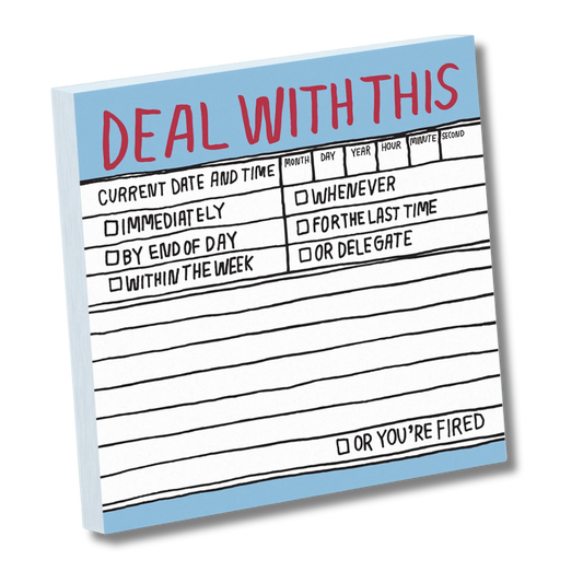 Deal with this Sticky Notes