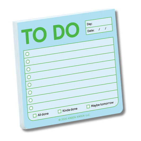 To Do Sticky Notes