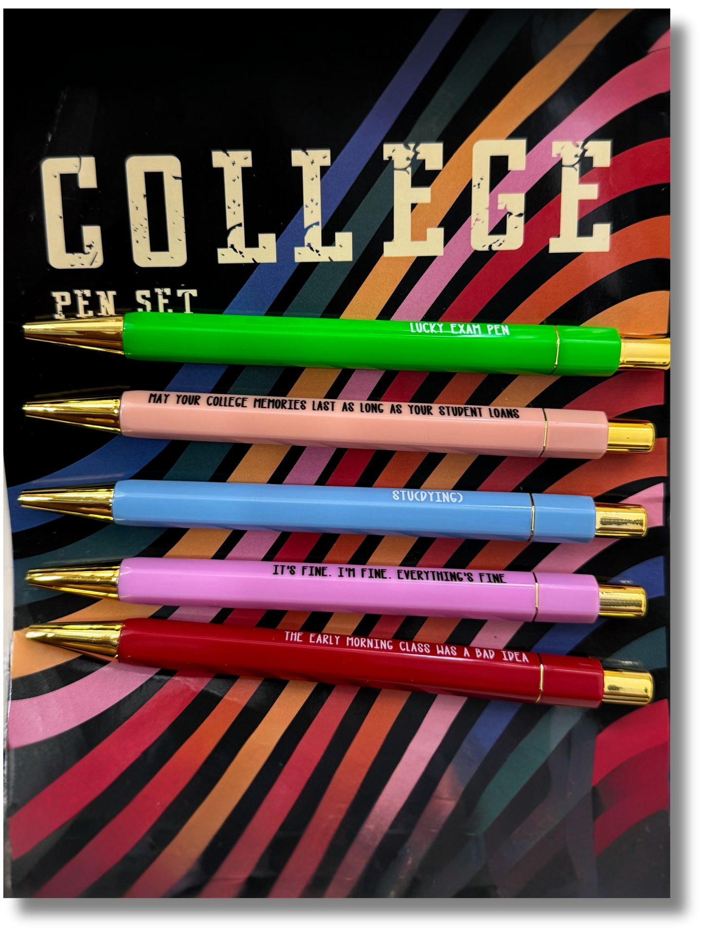 College Pen Set