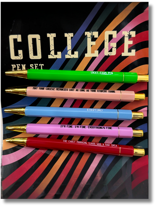 College Pen Set