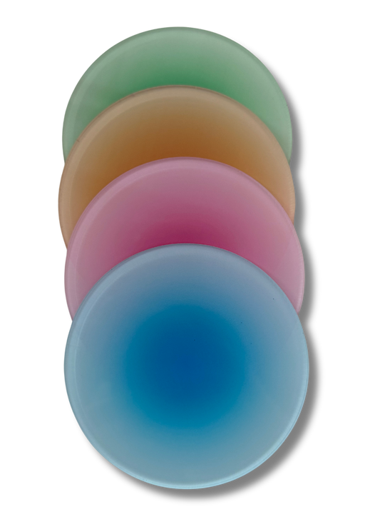 Colorful coasters set
