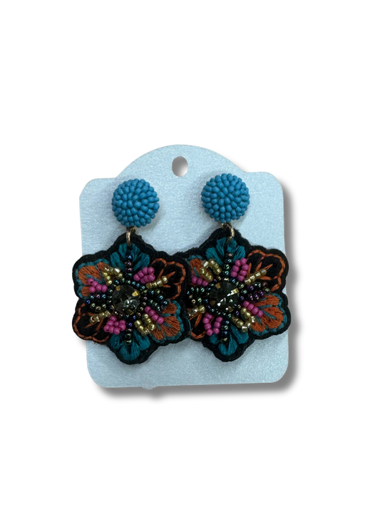 Gypsy flowers earrings